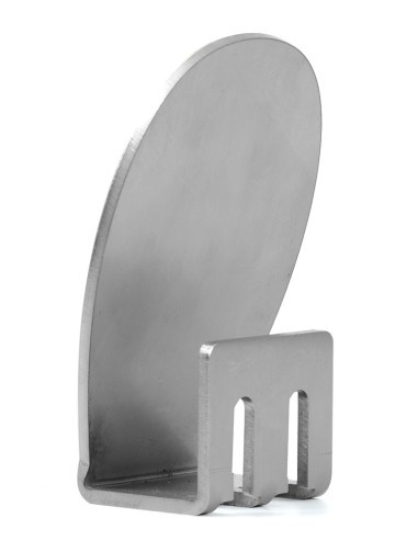 Pedal en acero inoxidable AISI 304 para puerta de entrada. Ideal para puertas de entrada de fincas, edificios públicos, establec