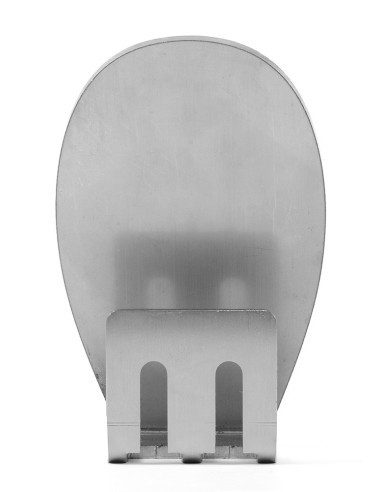 Pedal en acero inoxidable AISI 304 para puerta de entrada. Ideal para puertas de entrada de fincas, edificios públicos, establec