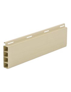 Lama de PVC rígido con una altura de recubrimiento de 50 mm y con un espesor de 14,8 mm. Peso por metro cuadrado 3,5 kg/m2.