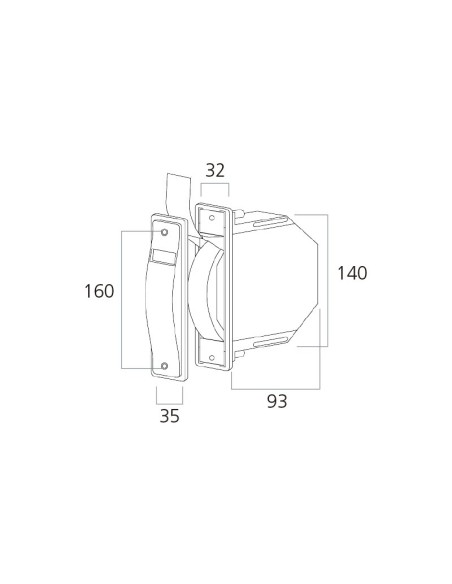 Recogedor de embutir sin pivote para carpintería de aluminio o PVC. Se suministra con cinta marrón de 18 mm de ancho.

Instrucci