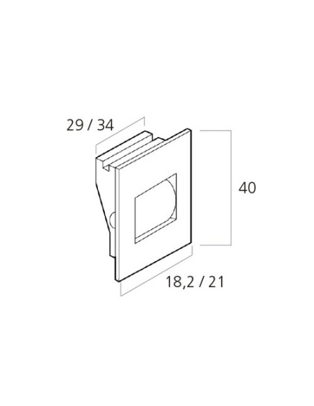 Polea pasacintas con felpudo para cinta de 14 mm o 18 mm de ancho. Se instala en los cajones de registro compactos mediante pres