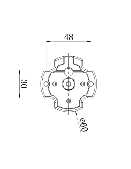 Motor vía radio Blu 45