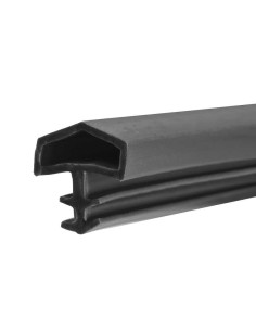 Junta autoextinguible de PVC flexible realizada en TPE (caucho termoplástico). Para regata de 3,5 x 7 mm.