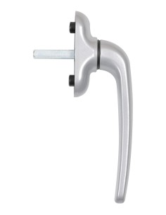 Cremona multipunto con 4 posiciones de enclavamiento a 90º para corredera y para oscilobatiente con cuadradillo de 7 x 35 mm. Re