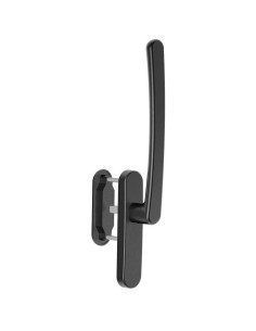 Cremona para puertas con sistema de corredera elevable con uñero para la parte exterior. Cuando se acciona permite la elevación 