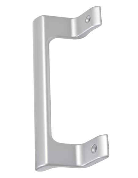 Asa en aluminio ideal para ventanas correderas de gran peso. Se puede combinar con cierre de embutir. Se suministra con tornillo