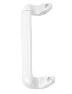 Asa de aluminio extrusionado y zamak para puertas y ventanas correderas. Lleva embellecedores para cubrir los tornillos. Se adap