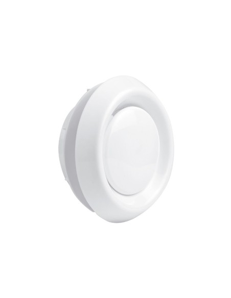 Fabricada en plástico ABS de gran resistencia. Diseñada para la extracción de aire en cuartos de baño, aseos y pequeñas habitaci