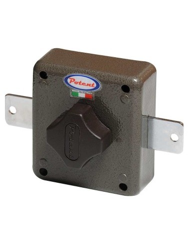 Se suministran con tornillos de fijación.Interior pomo. Acabado con pintura epoxy anti ralladuras en marrón martelé