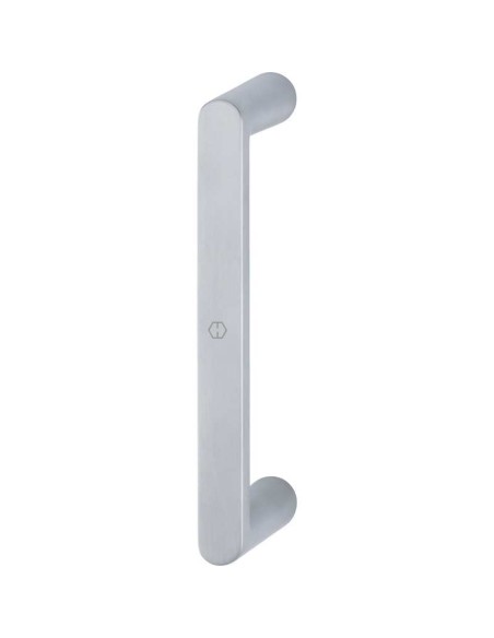 Manillón recto en latón acabado Resista para puertas interiores con fijación no visible. Para puertas de aluminio, de madera o d