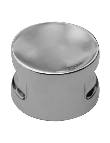Pomo para mueble o armario realizado en zamak. Tiene un diámetro de 30 mm y una altura de 20 mm.