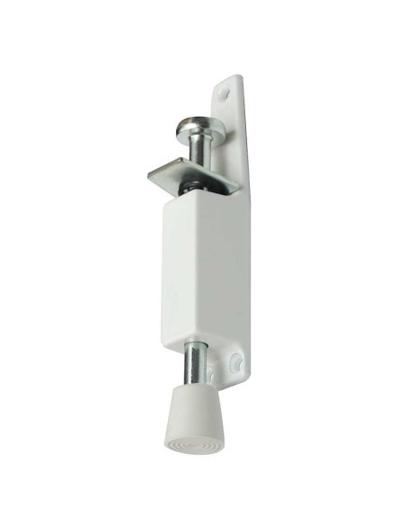 Retenedor de pie para puerta cuya función es mantener la puerta abierta en una determinada posición. Ideal para puertas interior