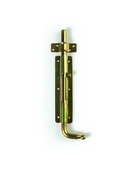 Pasador con base estrecha para atornillar aunque también admite soldadura. Varilla de 12 mm. Realizado en cincado trivalente de 