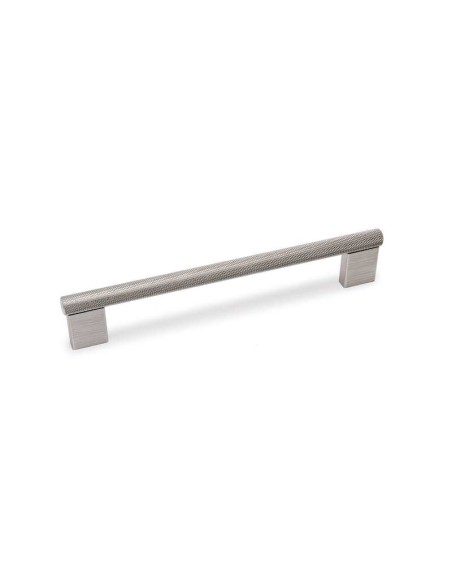 Pomo para mueble o armario realizado en aluminio con una altura total de 33 mm y un diámetro de 10 mm.