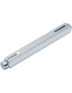 Cuadradillo de expansión con fresado Efha, tanto para puertas de entrada taladradas en un solo lado como para medios juegos. Uti