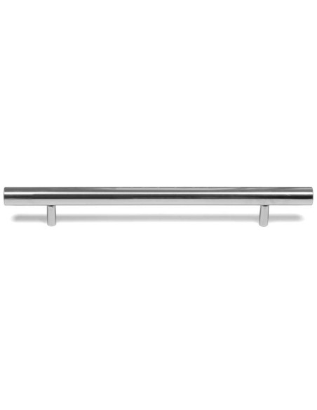 Tirador inoxidable para tubo de 30 mm