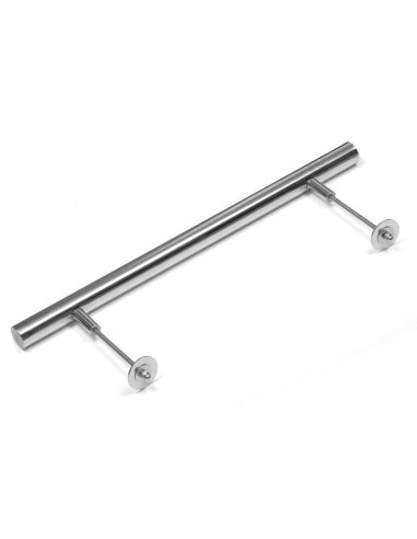 Tirador inoxidable para tubo de 30 mm