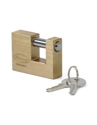 - Cuerpo en latón macizo con bordes redondeados. - Arco en acero cementado cromado con muelle de retorno. - Pitones en latón. 