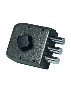 - Caja compacta. 
- Cilindro acorazado con protección antitaladro y antiganzúa.
- 170.000 combinaciones con pitones antitaladro