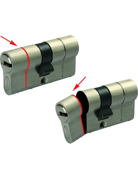 Cilindro europeo de alta seguridad rotura programada