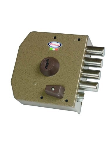 - Cilindro acorazado con protección antitaladro y antiganzúa. - 170.000 combinaciones con pitones adicionales antitaladro. - C