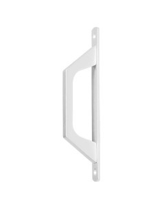 Asa de aluminio extrusionado para puertas y ventanas. Se fija mediante tornillos al perfil de la puerta o ventana. Diseño discre