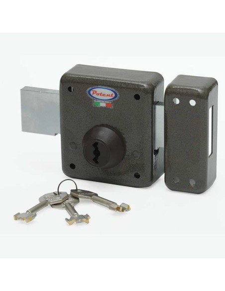 Cilindro acorazado con protección antitaladro y antiganzúa.
170.000 combinaciones con pitones antitaladro adicionales.
Se sumini