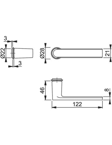 MANILLA LOS ANGELES M1642/845 NEGRO SATINADO F96-1-R