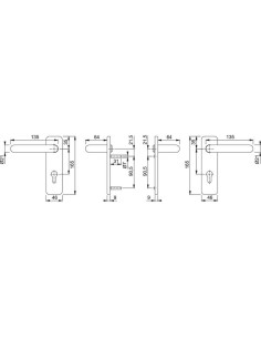 MANILLA PARIS FS K138/202K NEGRO INTENSO MATE F9005M 2