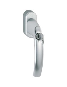 Manilla para ventana oscilobatiente verificada según norma DIN EN 13126-3 23/180-0132/33/C1 y RAL-GZ 607/9. Cumple los requisito