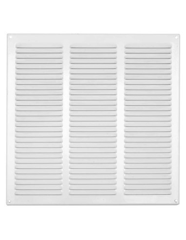 Las rejillas estampadas están realizadas en aluminio pulido de 1,2 mm de grosor y cuentan con un borde o marco alrededor de su p