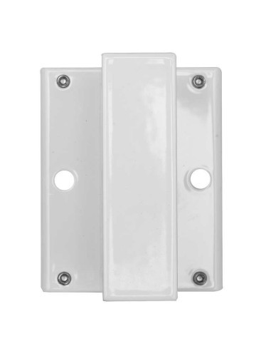 Soporte de aluminio extrusionado para volar barandillas en escaleras y terrazas. Certificado por Cidemco.