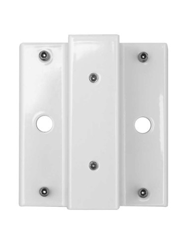 Soporte de aluminio extrusionado para volar barandillas en escaleras y terrazas. Certificado por Cidemco.