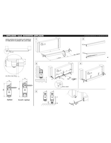 Burlete automático ideal para todo tipo de puertas batientes. Ideado para instalar en la parte exterior de las puertas. Garantiz
