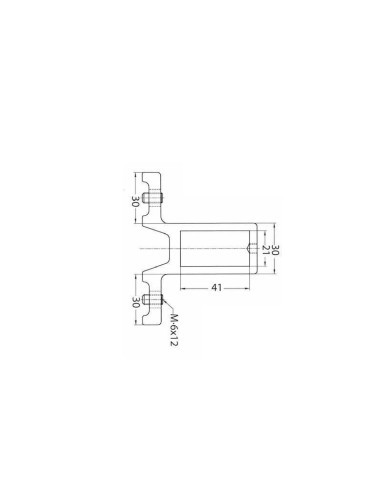 Soporte de aluminio extrusionado para volar barandillas en escaleras y terrazas. Certificado por Cidemco.