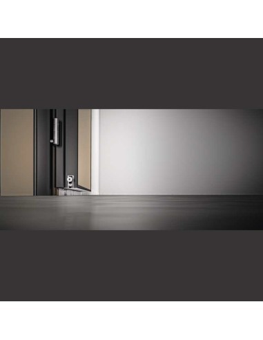 Burlete automático con aislamiento acústico de 50 dB Rw con resistencia la fuego de 60 minutos. Ideal para puertas de madera, ac