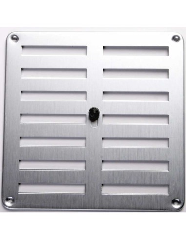 Las rejillas de ventilación estampadas regulables permiten la regulación del flujo de aire y la ventilación en un espacio determ
