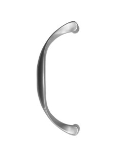 Juego de tiradores de aluminio, ambidiestro para puertas de aluminio, madera o vidrio. Ideal para puertas de portal de fincas o 