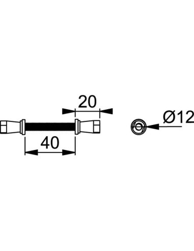 Fijación para juego de manillones.