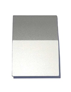 Pinza fijacristales recta regulable, realizada en aluminio extrusionado para vidrio de 6 y 8 mm máximo. Ideal para instalación d