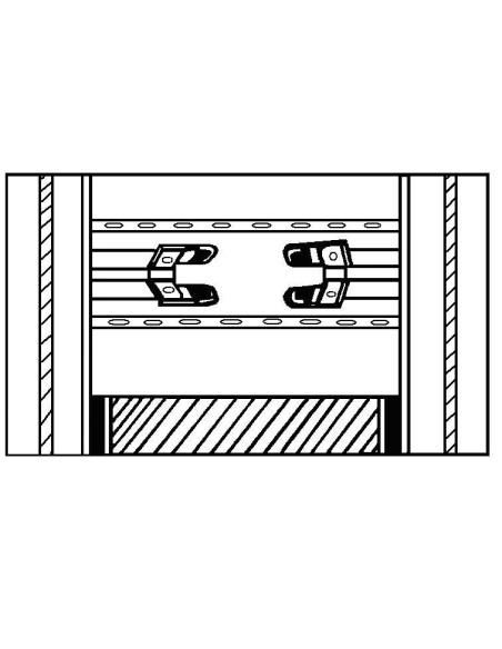 Seguro para persiana tipo cuña